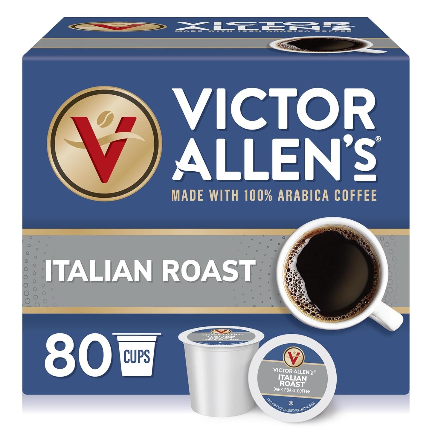 Bold Italian Roast Pods for Keurig
