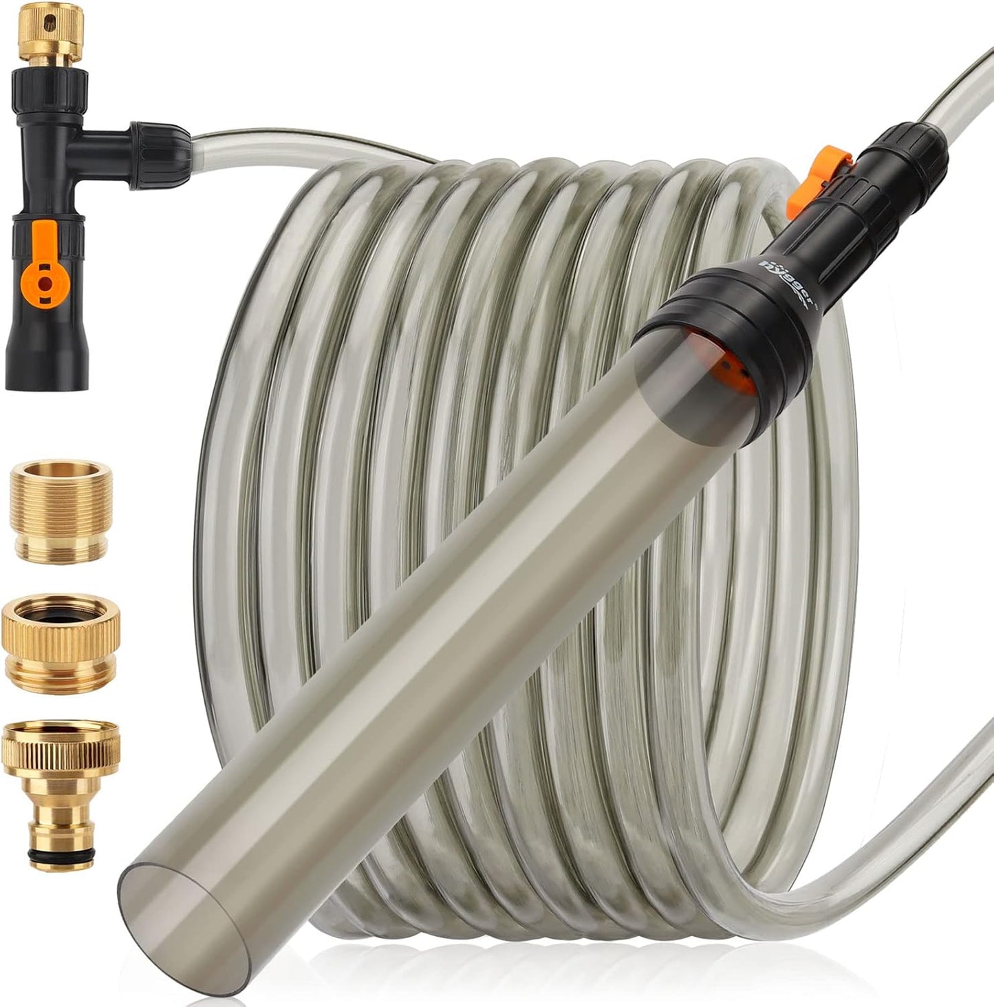 hygger Upgrade Aquarium Water Changer Kit for Easy Water Changes
