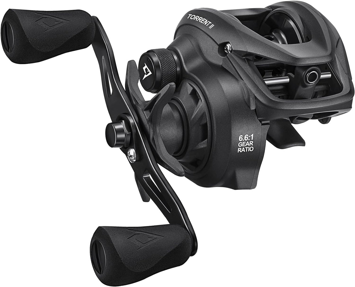 Piscifun Torrent II Baitcasting Reel: 20LB Carbon Drag, Fast Gear Ratio, Precise Braking