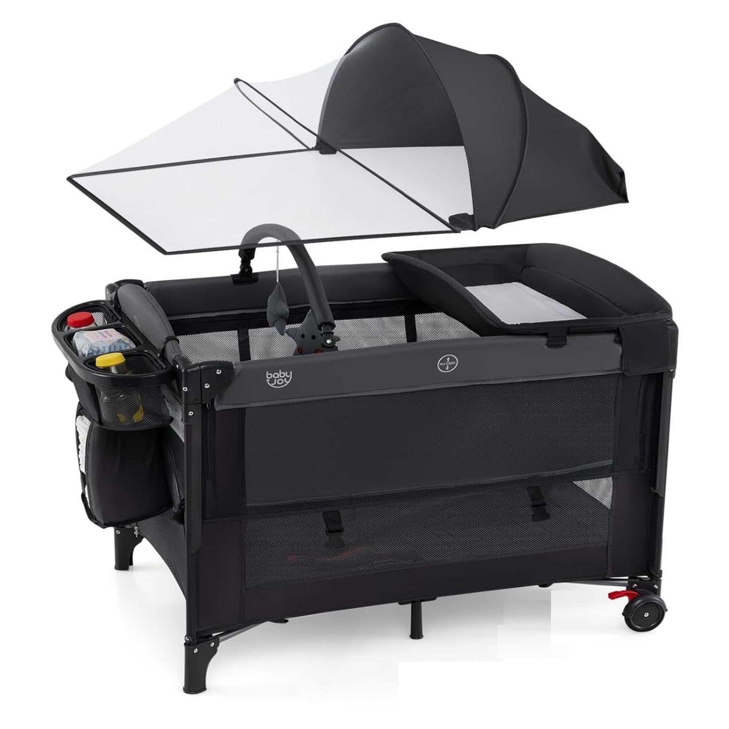 5-in-1 Pack and Play with Canopy for Newborns and Toddlers