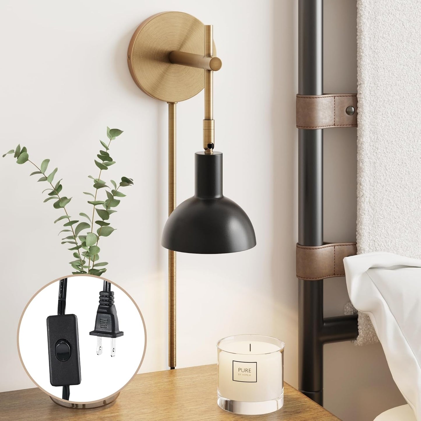 Tamlin Wall Light Fixture for Elegant Living Room Decor