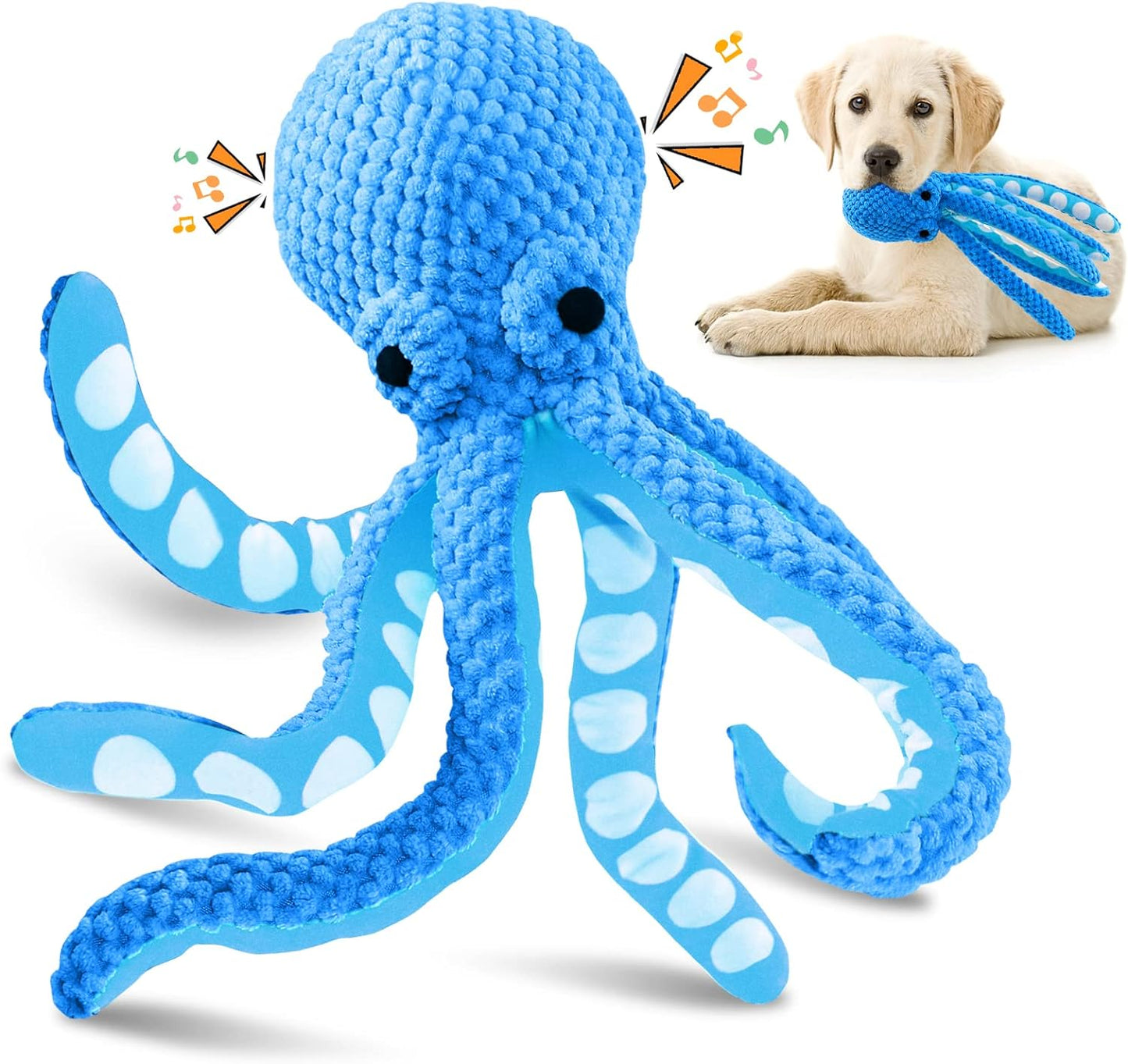 Interactive Squeaky Dog Toys for Big Pups