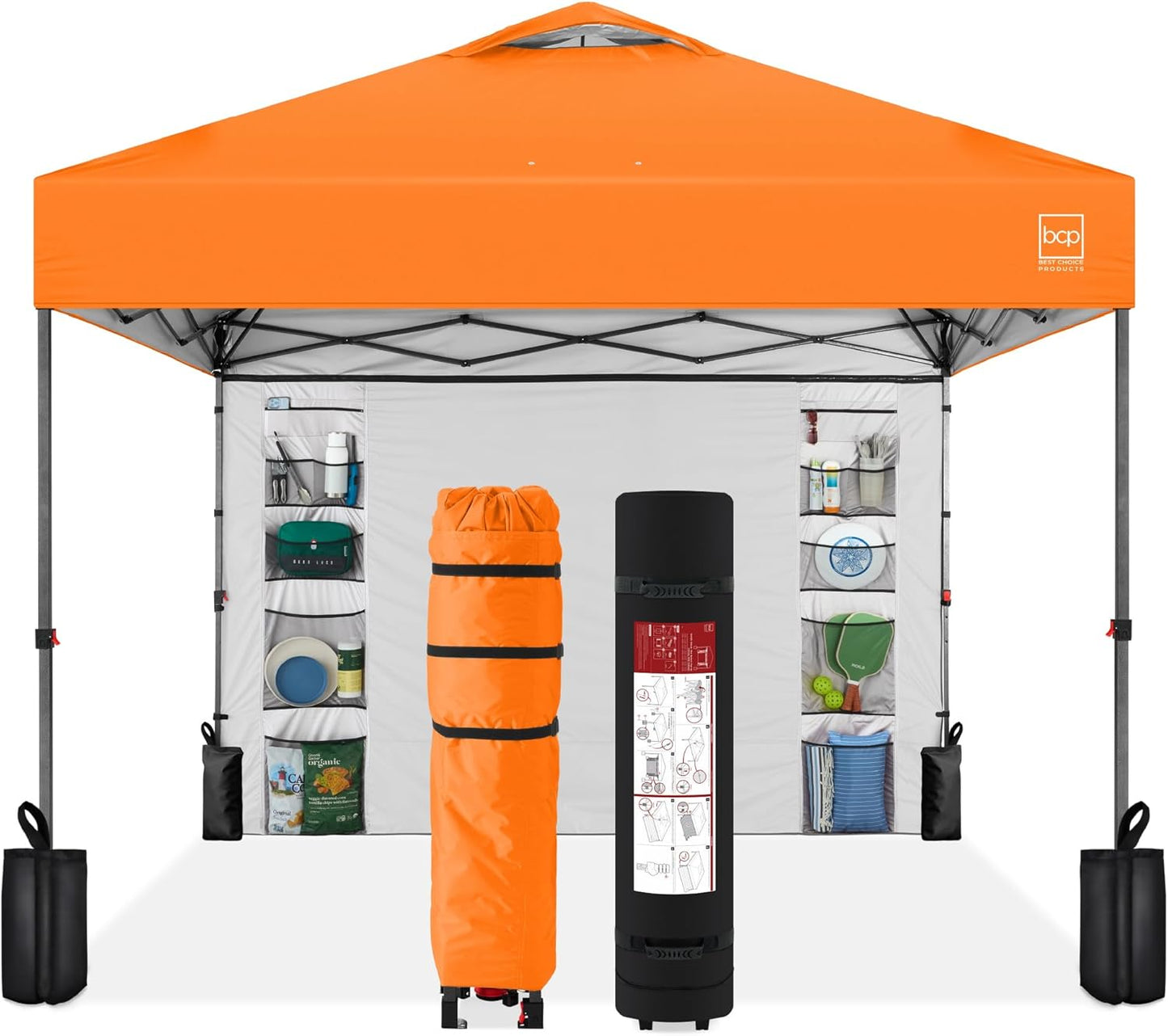 Best Choice Products 10x10ft Easy Pop Up Canopy for Events