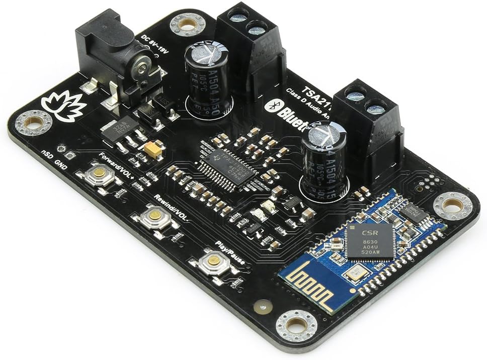 TinySine Bluetooth Audio Amp - Simple Setup, Powerful Sound
