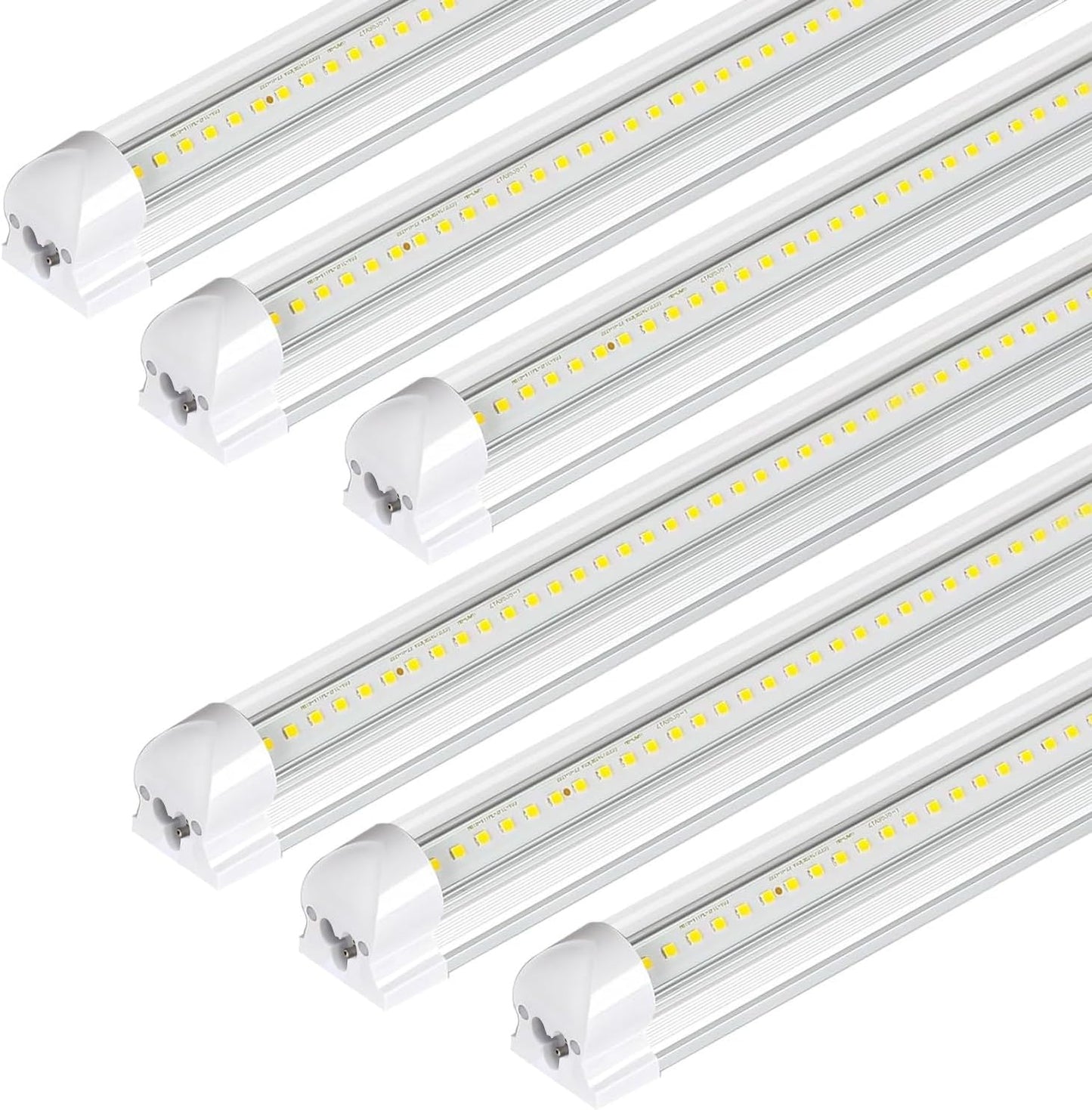 Hykolity 6 Pack 4FT LED Shop Light for Bright Spaces