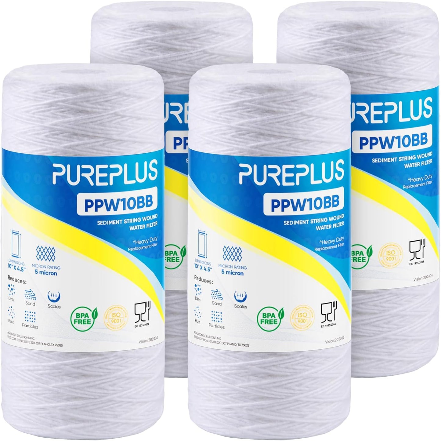 PUREPLUS 5 Micron 10 x 4.5 Whole House Sediment Filter Review
