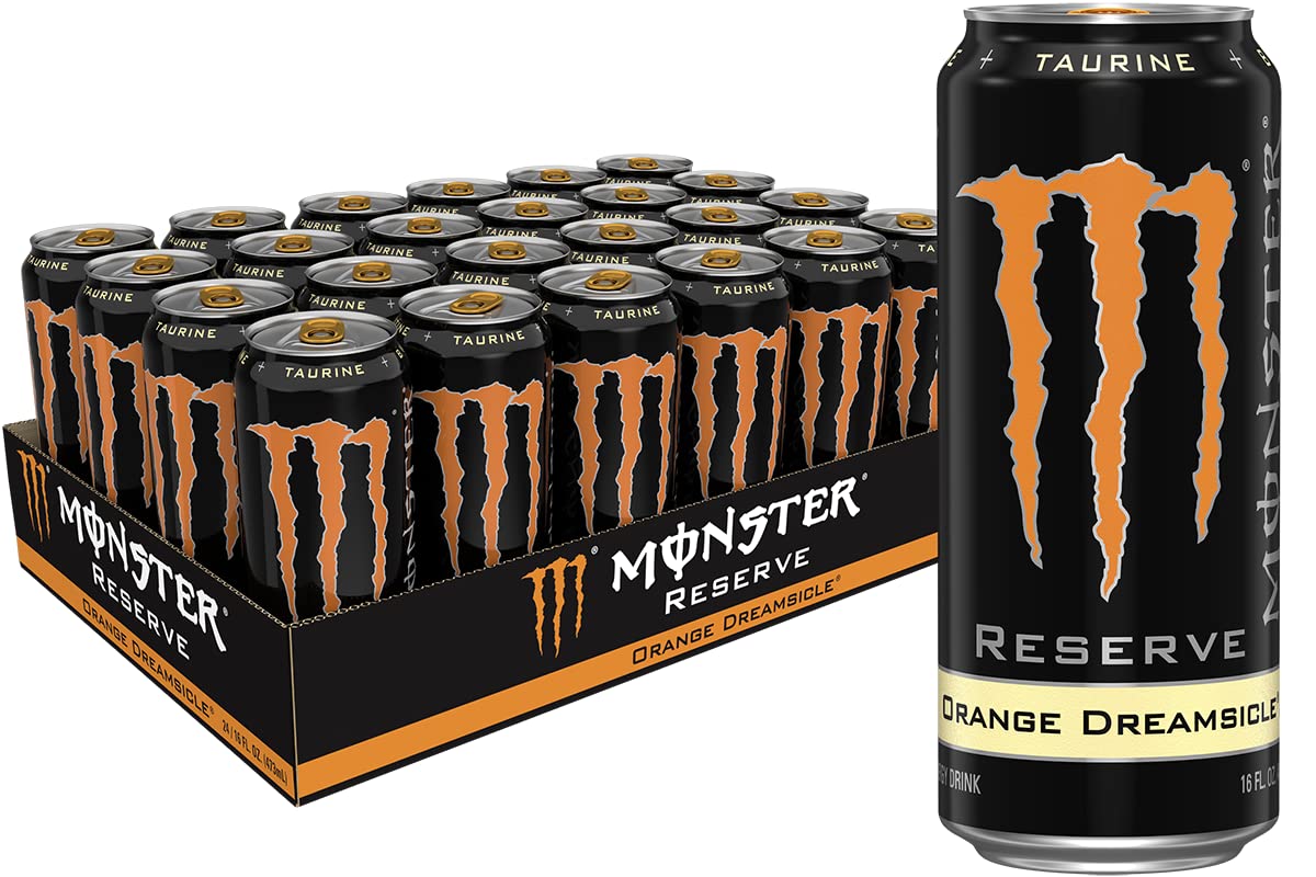 Monster Energy Reserve Orange Dreamsicle 16 Ounce Pack of 24