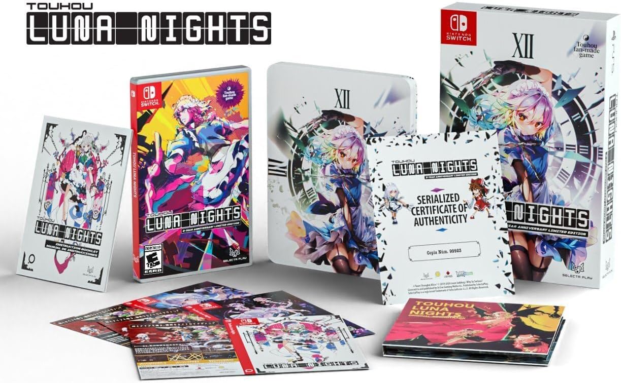Touhou Luna Nights 5Yr Anniversary Edition for Nintendo Switch Review