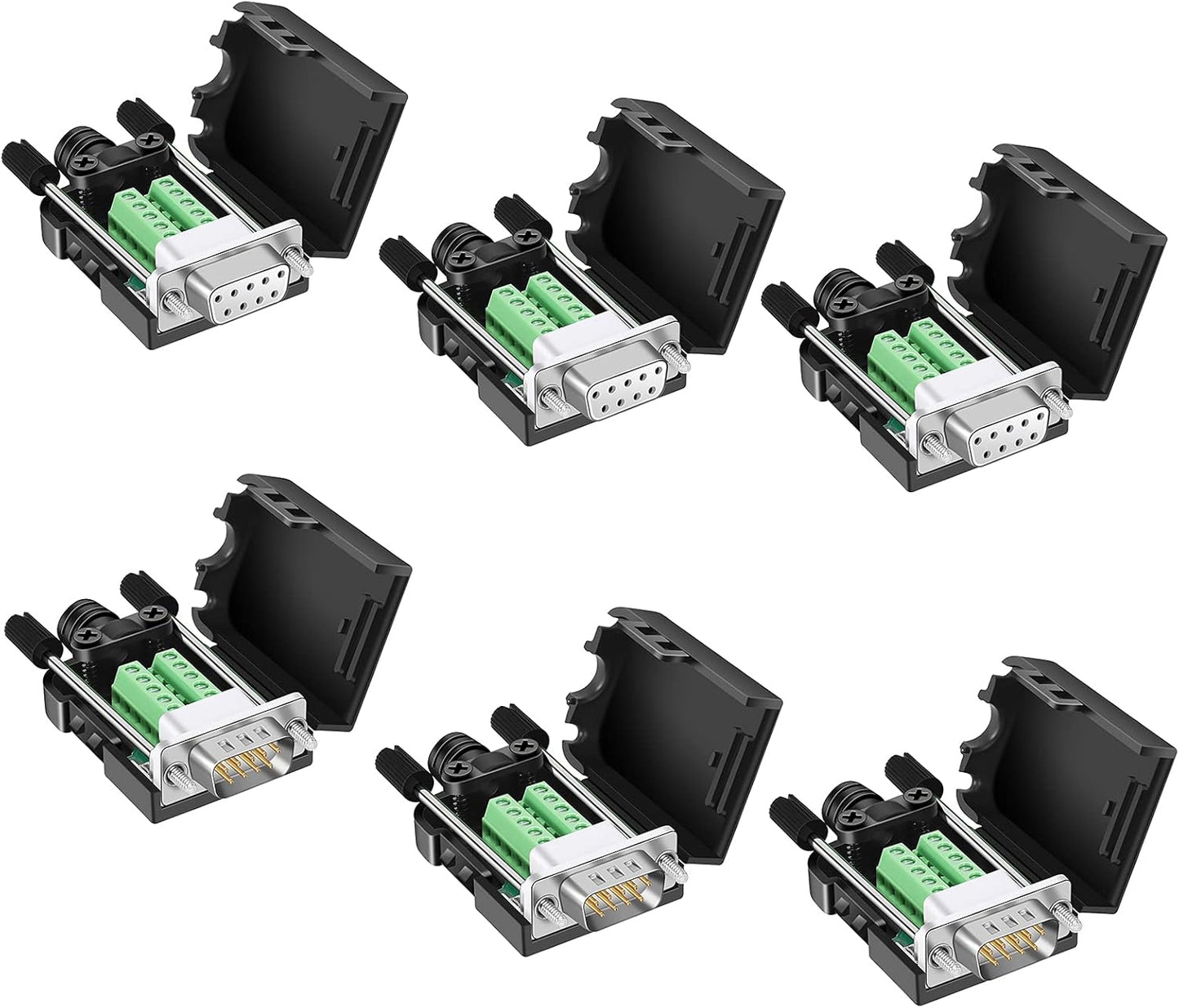 DB9 Solderless Connector for Reliable RS232 D-SUB Connections