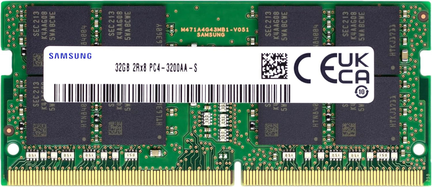 Samsung 32GB DDR4 3200MHz Laptop RAM for Enhanced Performance