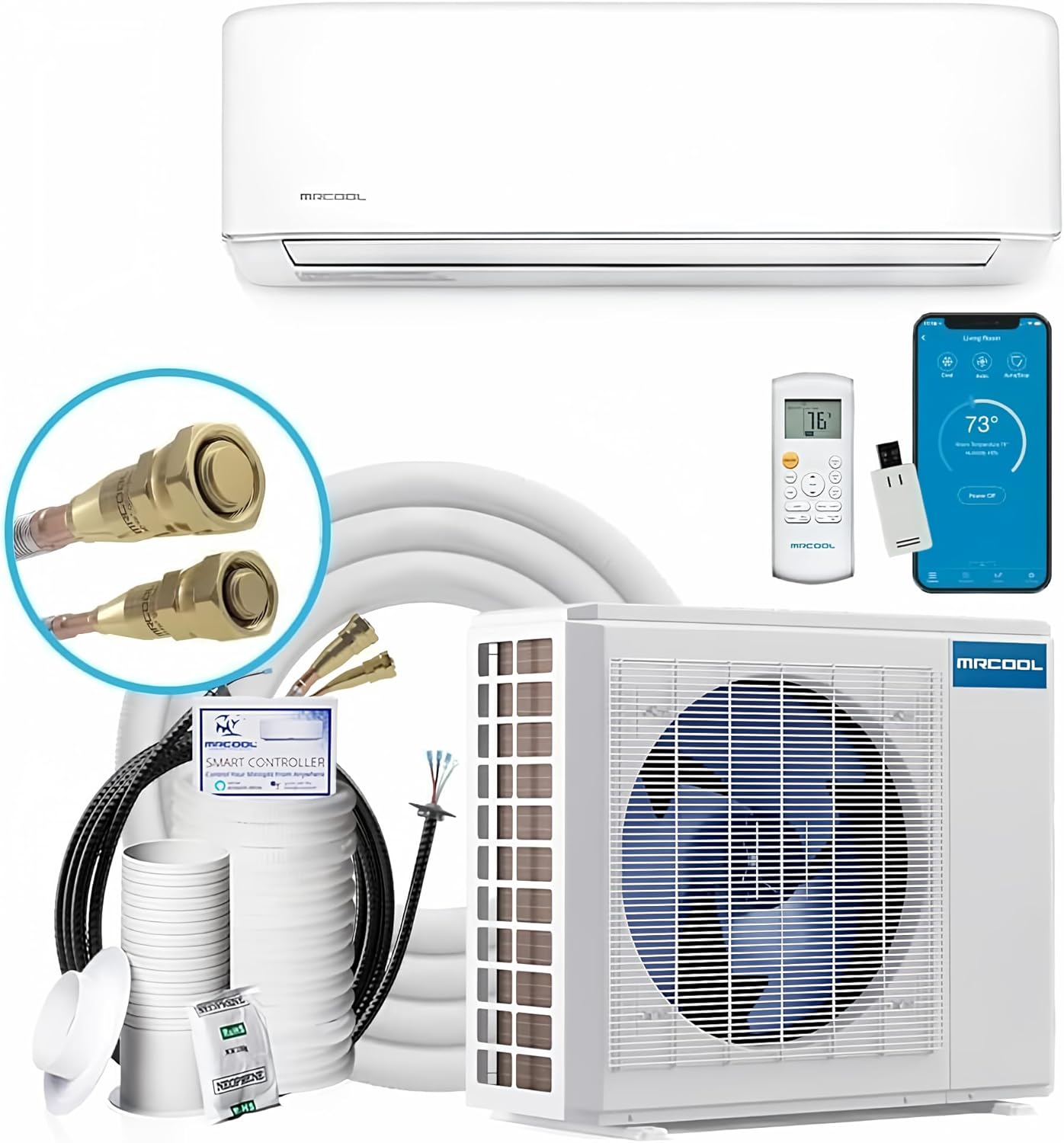 Stay Cool Efficiently with 18K BTU Mini-Split AC