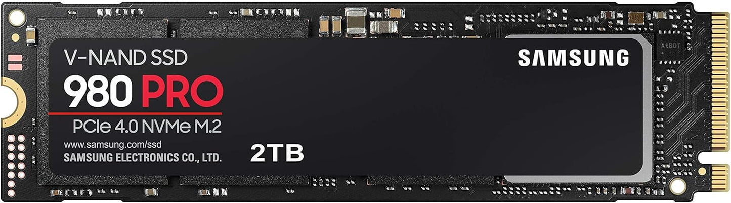 Samsung 980 PRO SSD 2TB PCIe NVMe Gen 4 for Gaming Performance