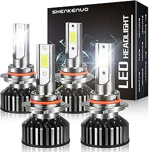 SHENKENUO Halogen Replacement LED Bulbs for Honda Accord 1995-2012