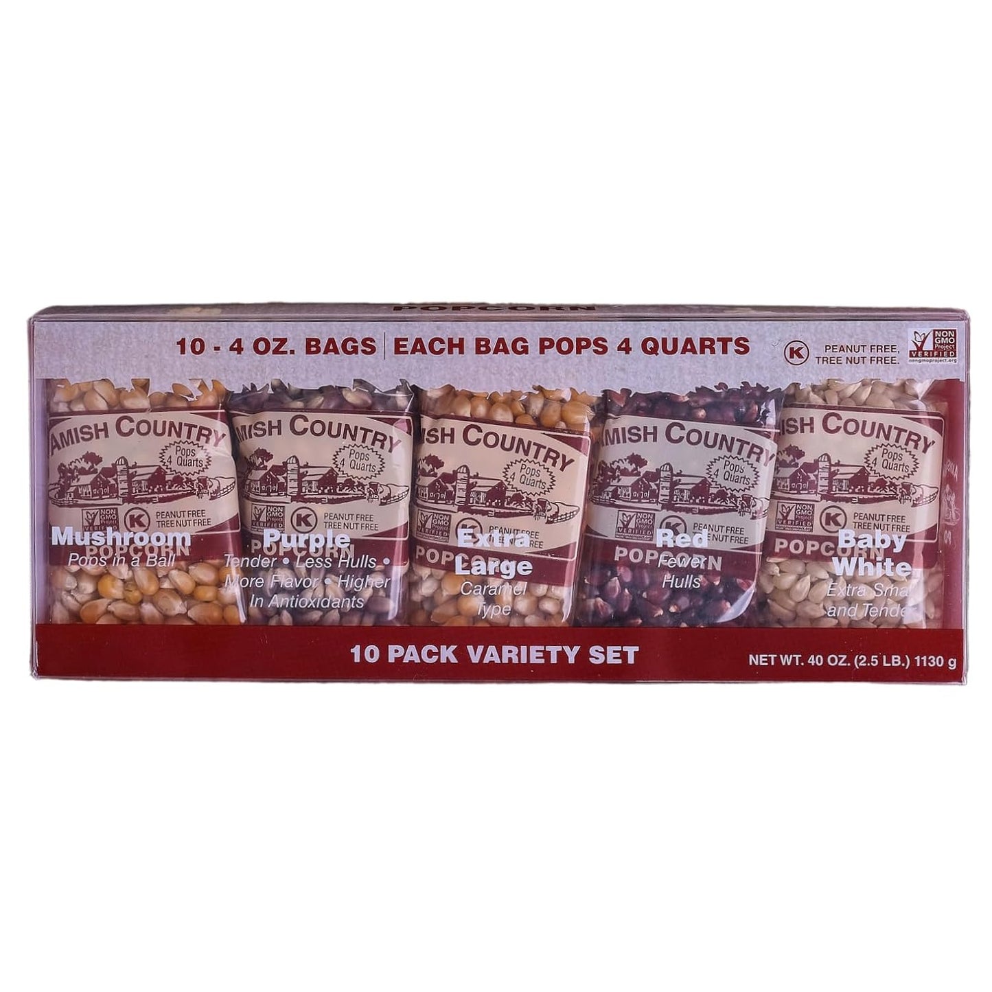 Amish Popcorn Variety Pack | Old-Fashioned & Gluten-Free