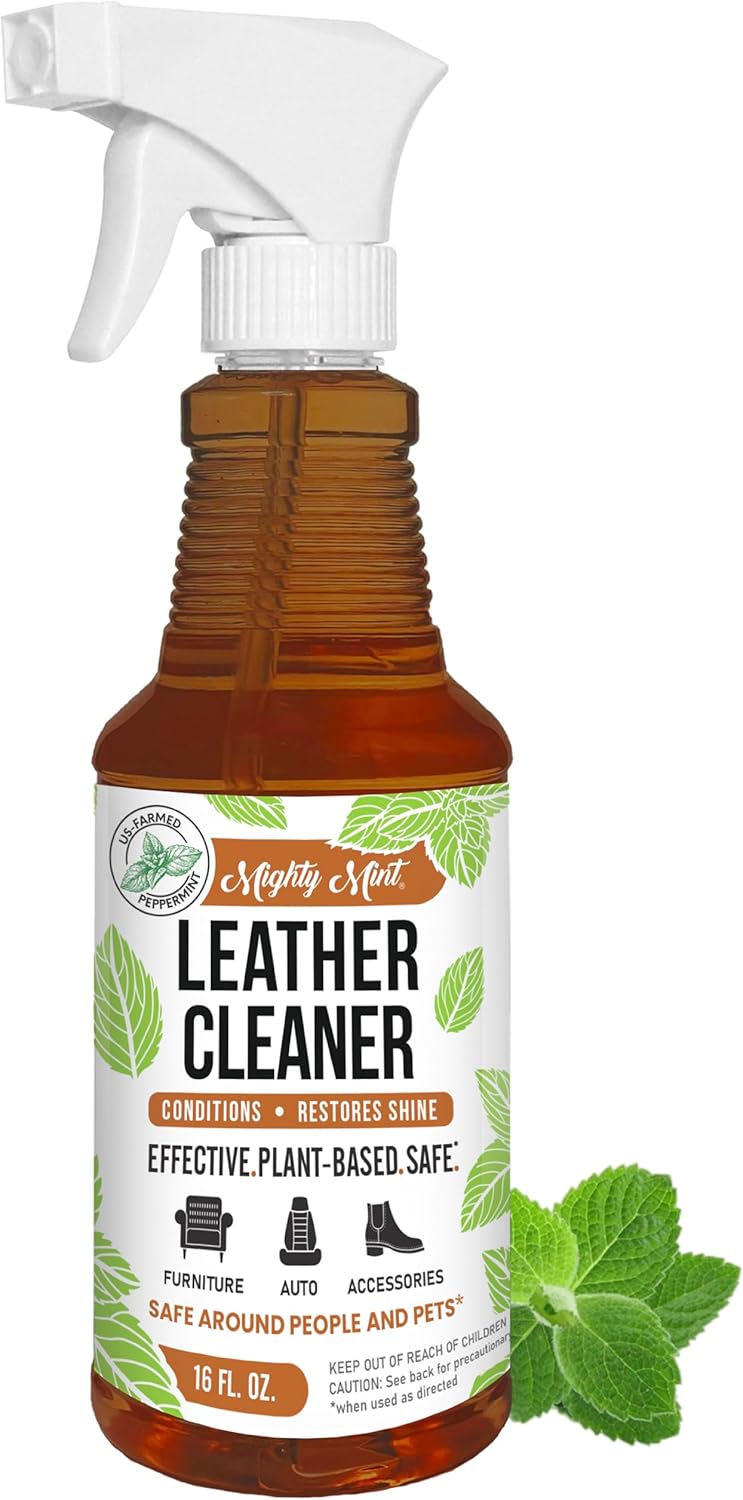 Hydrating Plant-Based Mint Leather Care, 16oz
