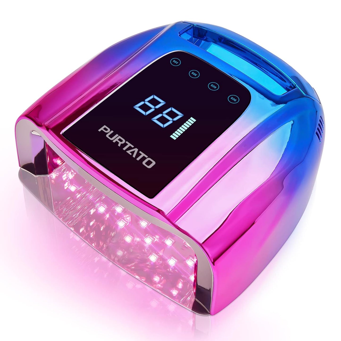 Professional Rechargeable 96W UV LED Nail Lamp for Fast Curing