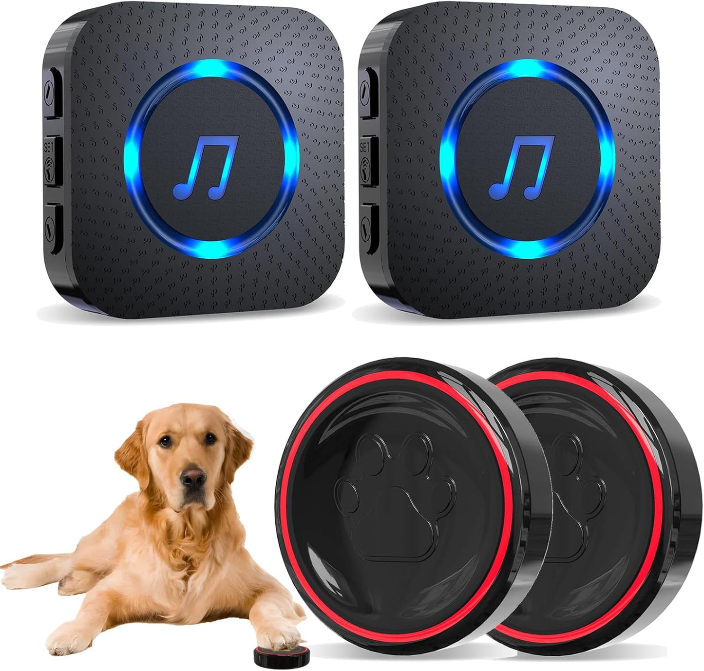 ChunHee Smart Dog Door Bell for Easy Potty Training