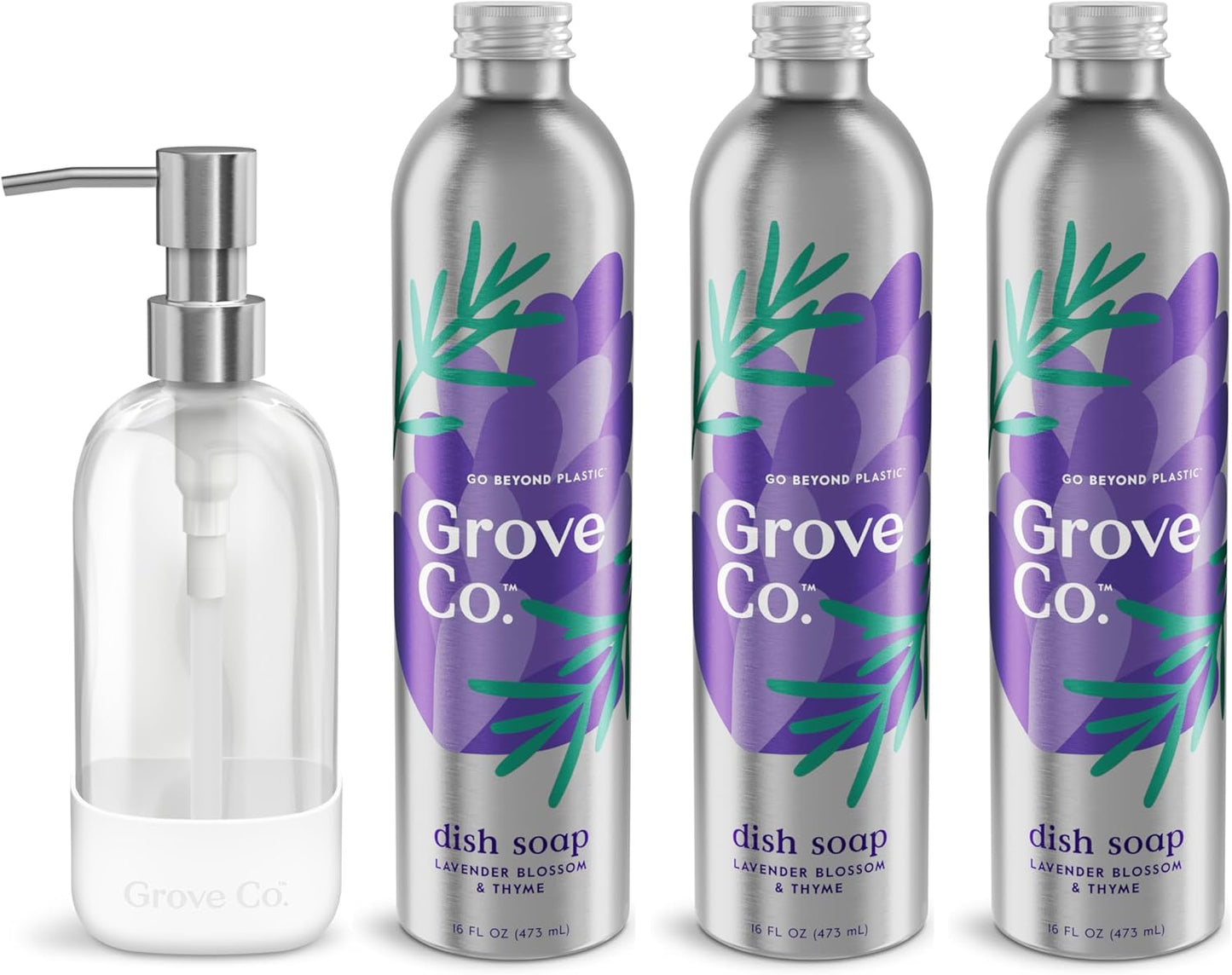 Ultimate Dish Soap Refills and Dispenser Set for Eco-Friendly Cleaning