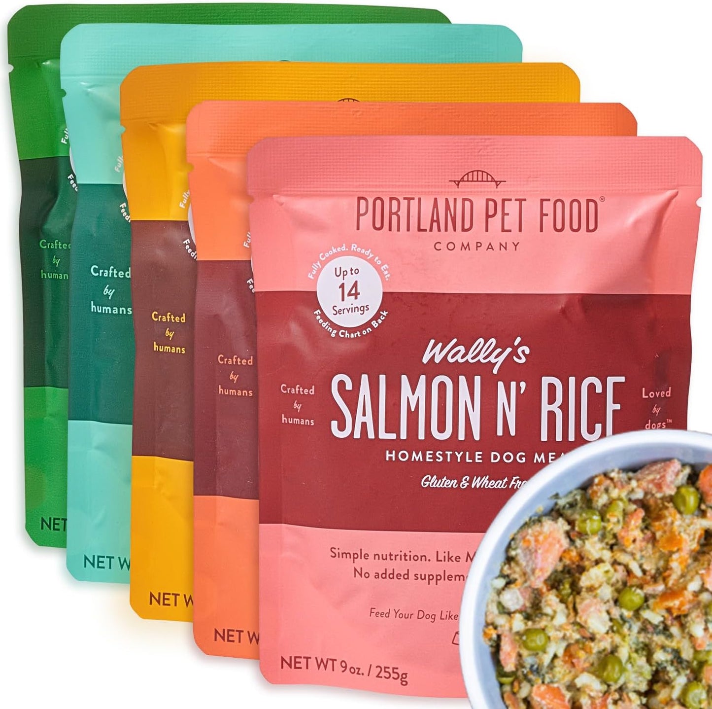 Portland Pet Food Company Fresh Dog Food Pouches for Dogs