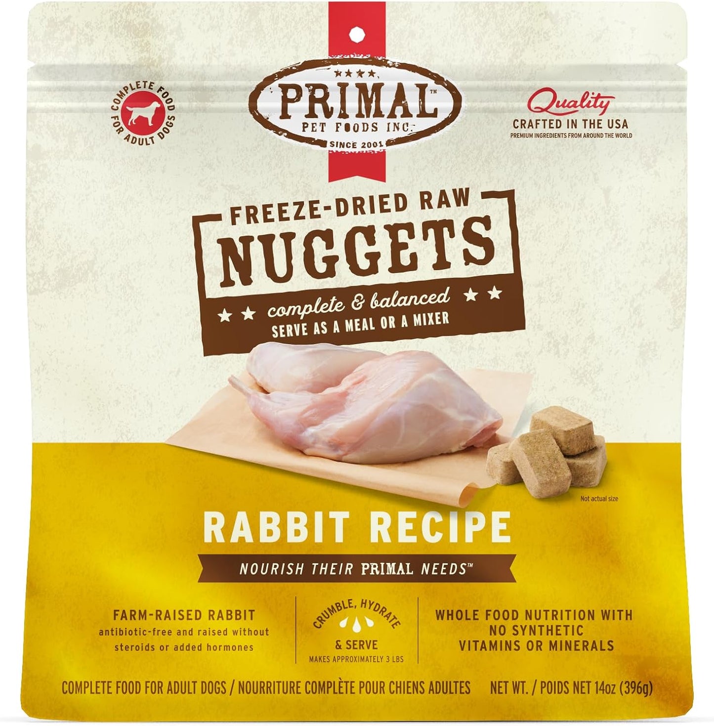 Primal Freeze Dried Raw Dog Food Nuggets for Healthy Dogs