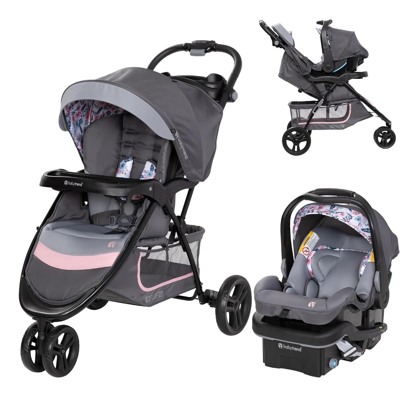 Baby Trend EZ Ride SE Travel System with Secure-Lift Car Seat