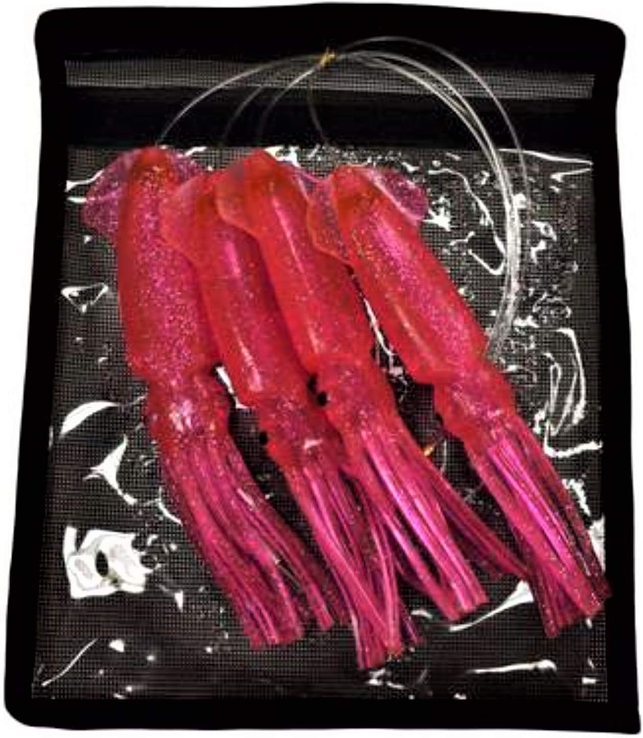 Hot Pink Squid Daisy Chain | Saltwater Fishing Teaser