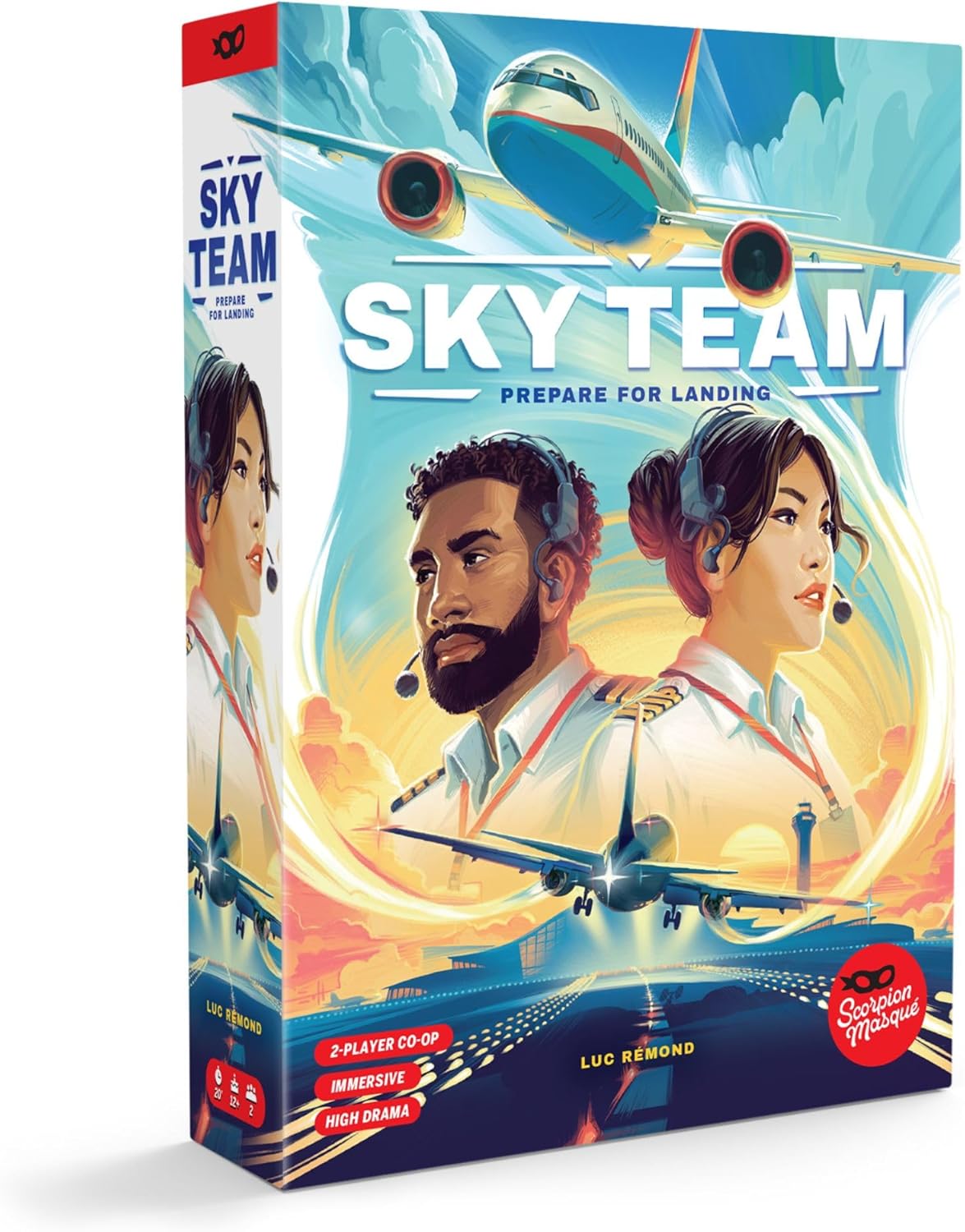 Scorpion Masque Sky Team - Best 2 Player Game for Ages 14