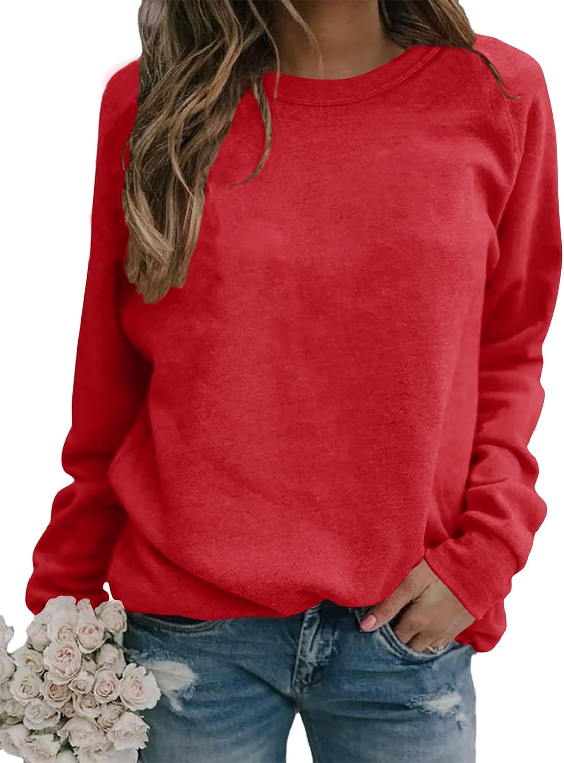 Smile Fish Cozy Long Sleeve Sweatshirt