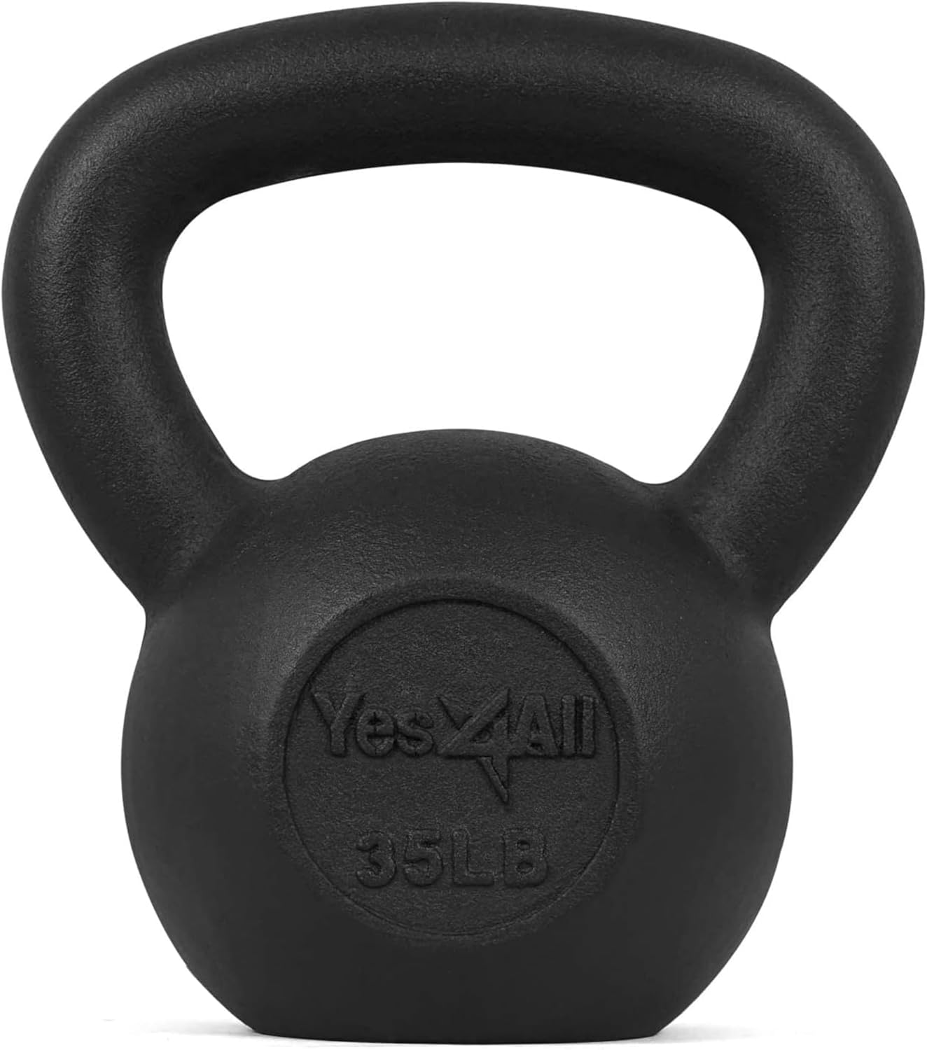 Yes4All Cast Iron Kettlebell for Full Body Strength Training