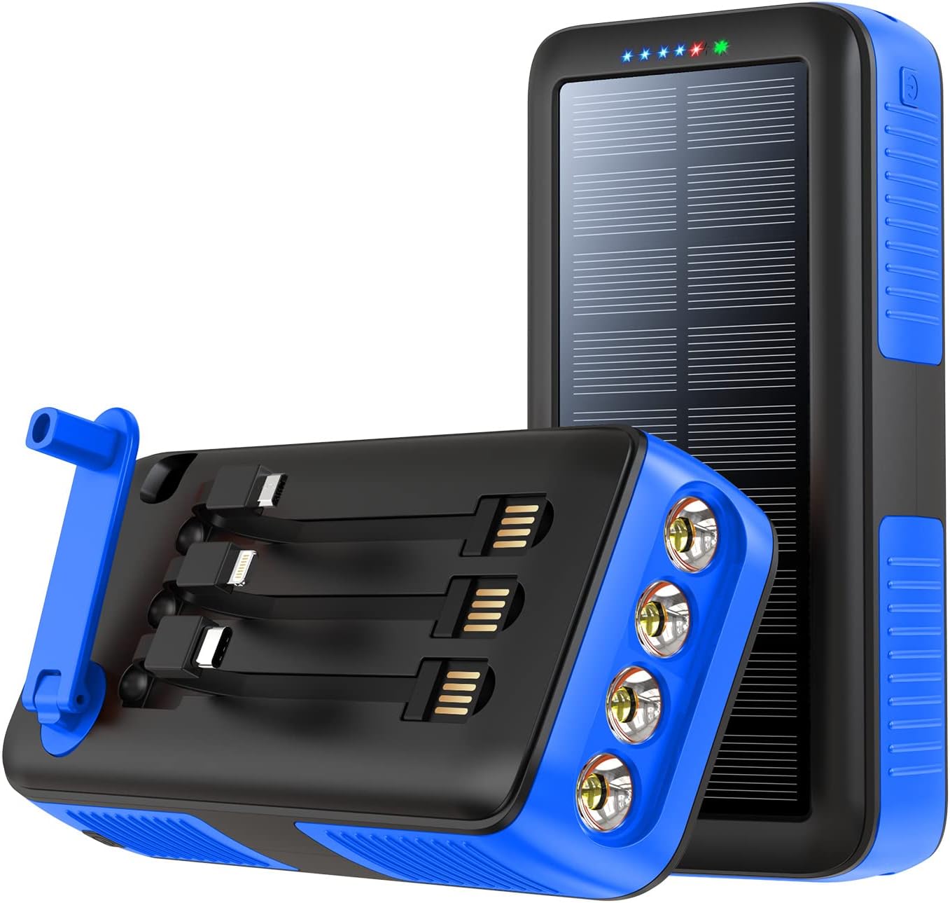 Solar Charger Power Bank 63200mAh for Outdoor Adventures