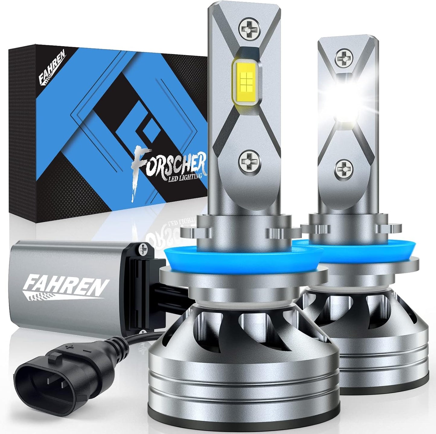 FAHREN H11/H9/H8 Light Bulb - 46000LM Super Bright Fog Lights