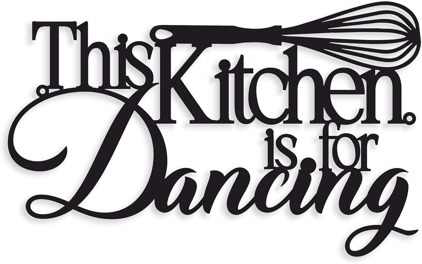 This Kitchen is For Dancing Custom Plaque for Home Decor