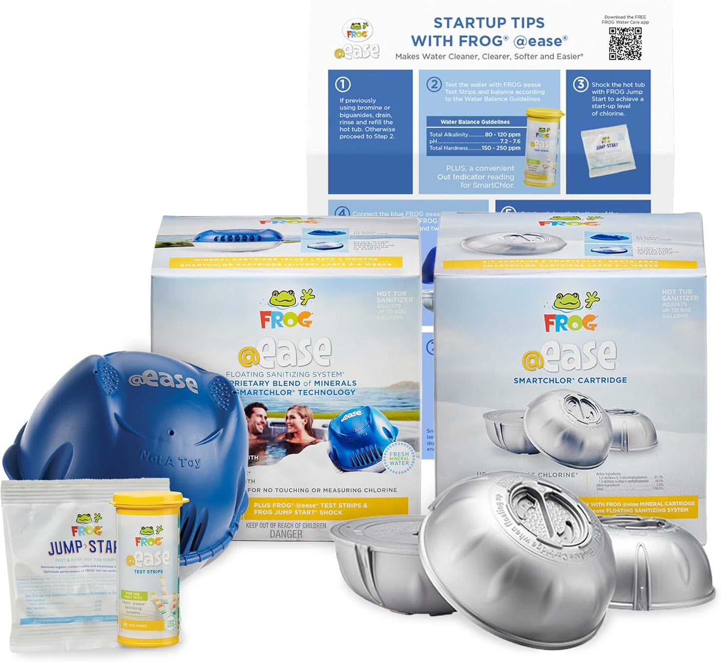 FROG @Ease Floating Sanitizing System with SmartChlor 3-Pack