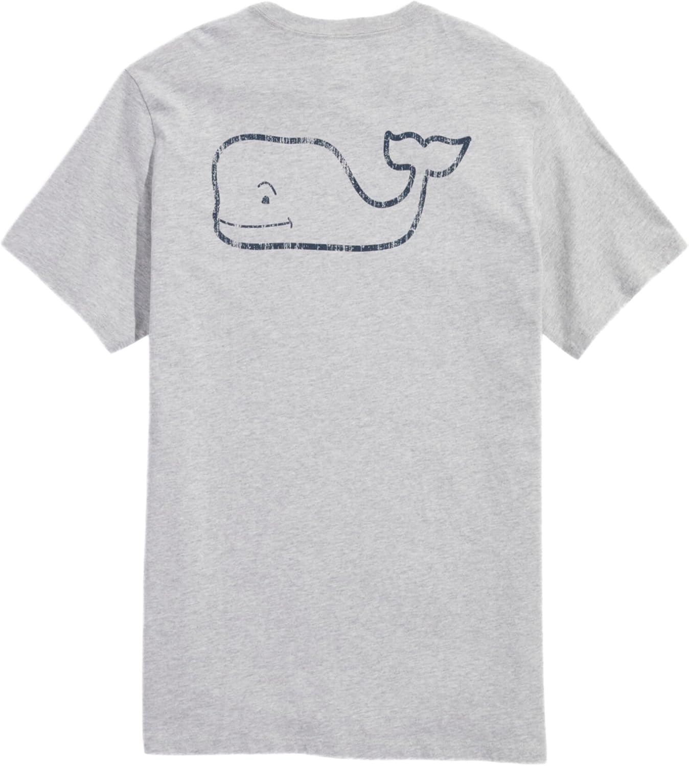 Vintage Whale Pocket Tee for Men - Timeless Short-Sleeve Style