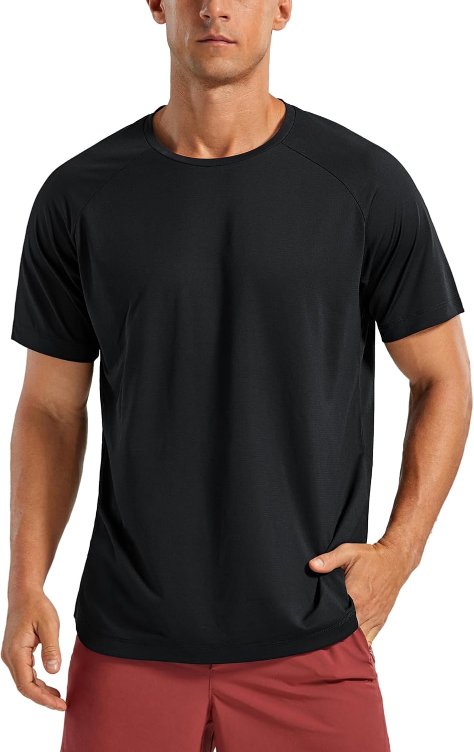CRZ YOGA Quick Dry Men's Athletic Tee