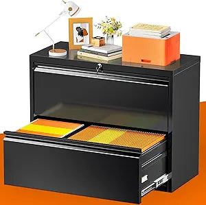 INTERGREAT Lateral File Cabinet with Lock for Home Office Use