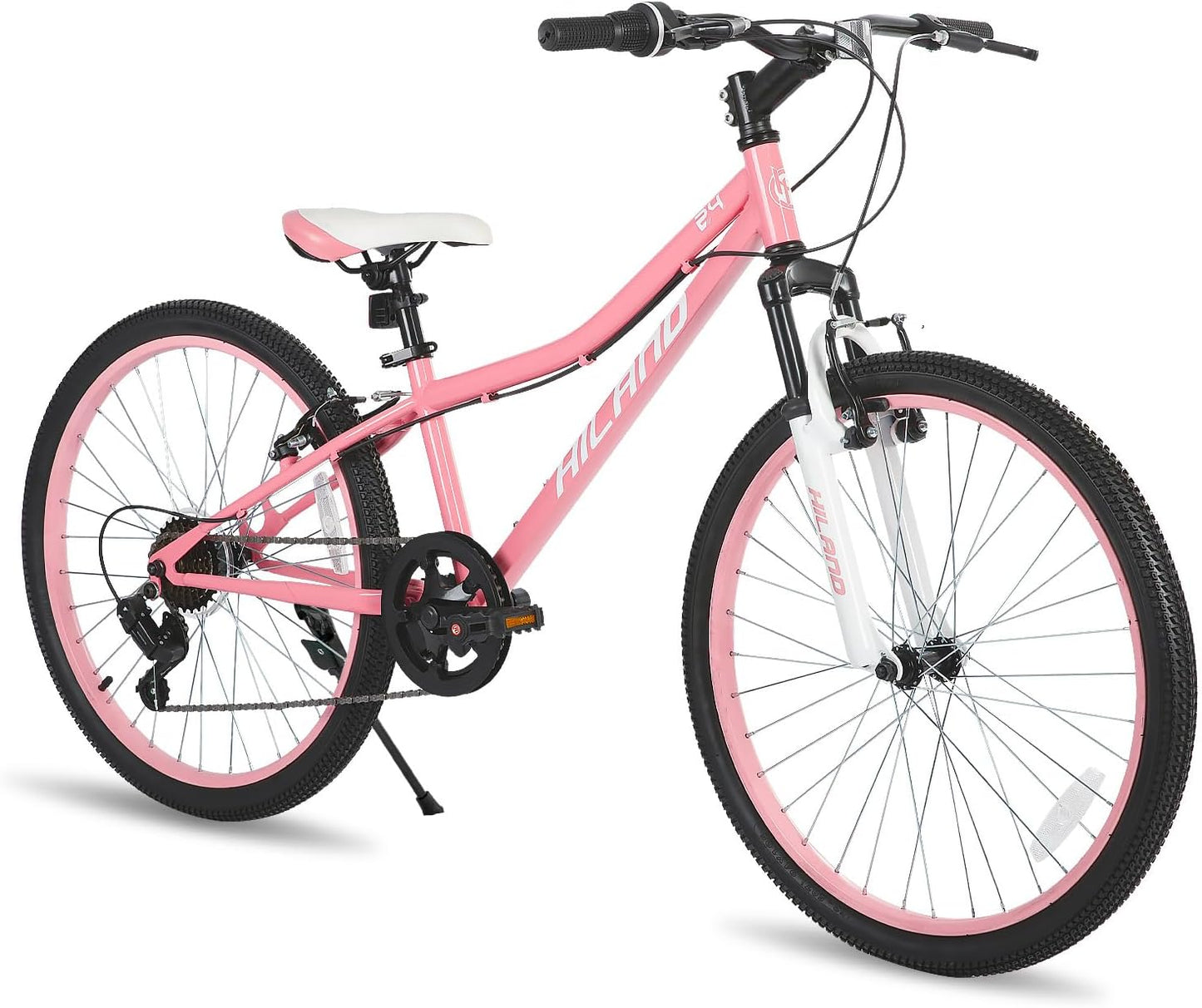 Hiland 20 24 Inch Mountain Bike for Kids Age 5 and Up