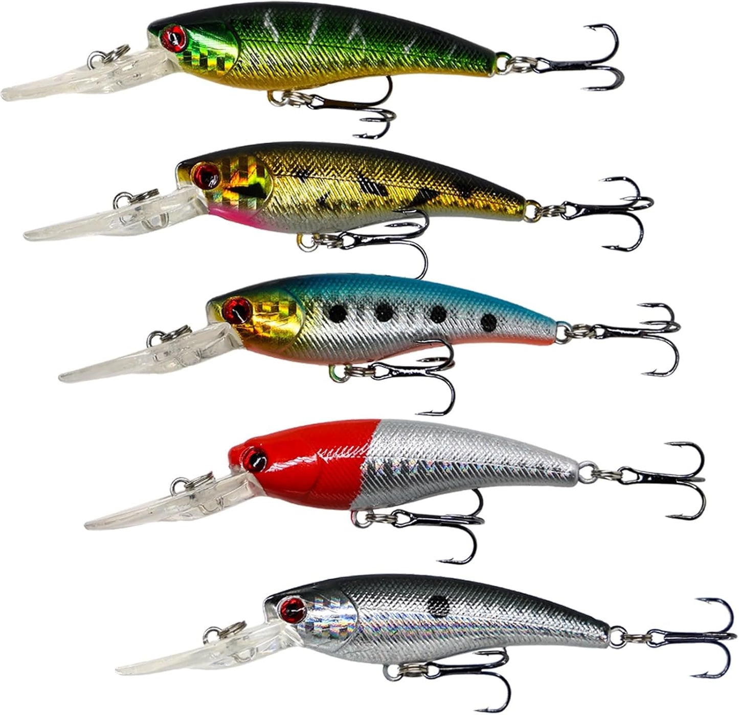 5PCS Topwater Fishing Lures Kit - Best Gift!