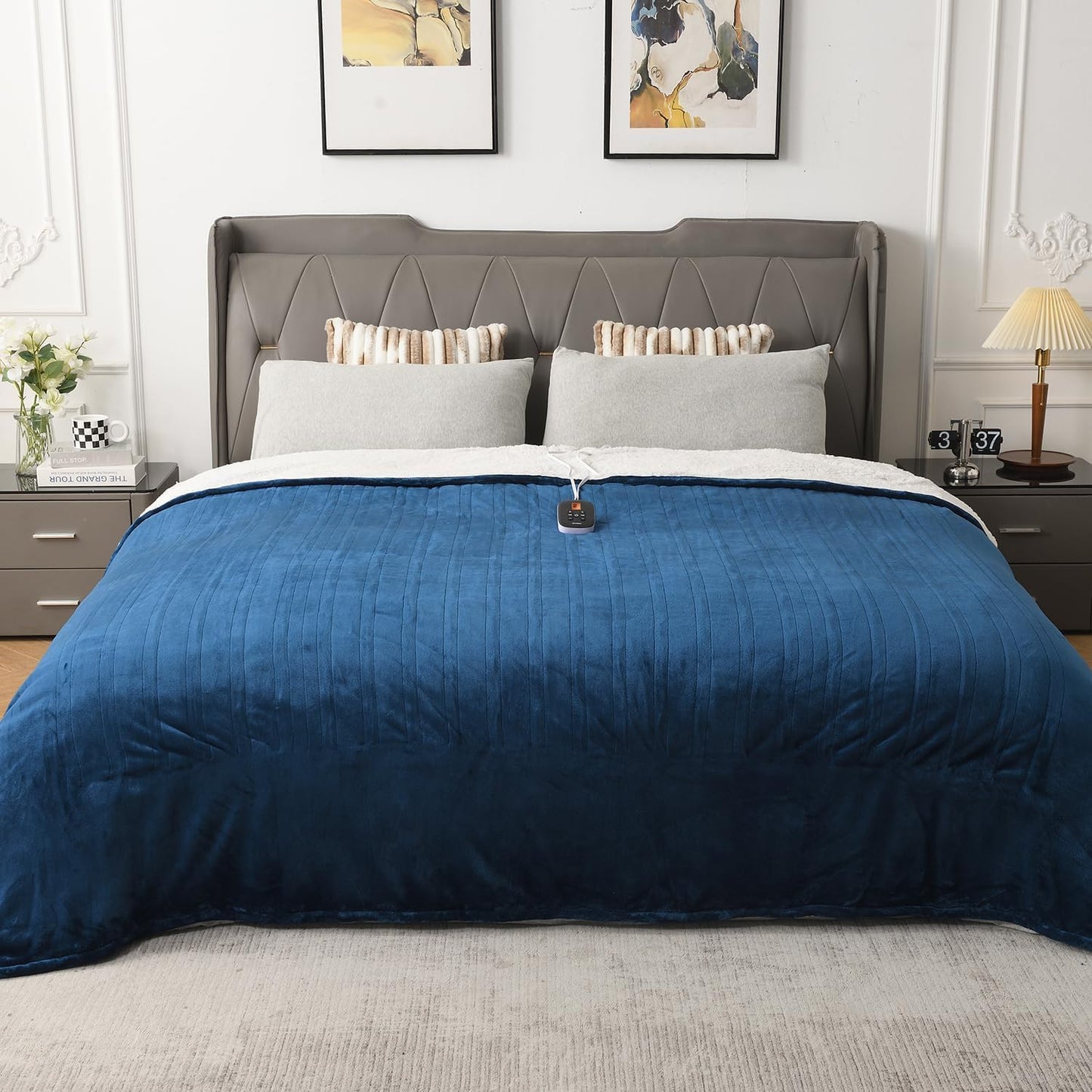 Electric Heated Throw Blanket for Ultimate Comfort and Warmth
