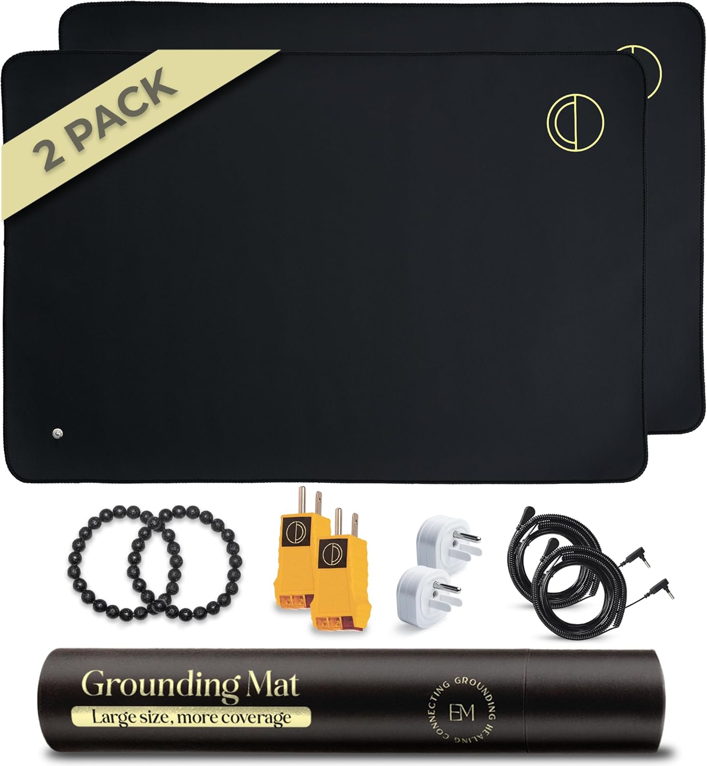 Earth and Moon Grounding Mat for Desk, Reduce Fatigue & Stress