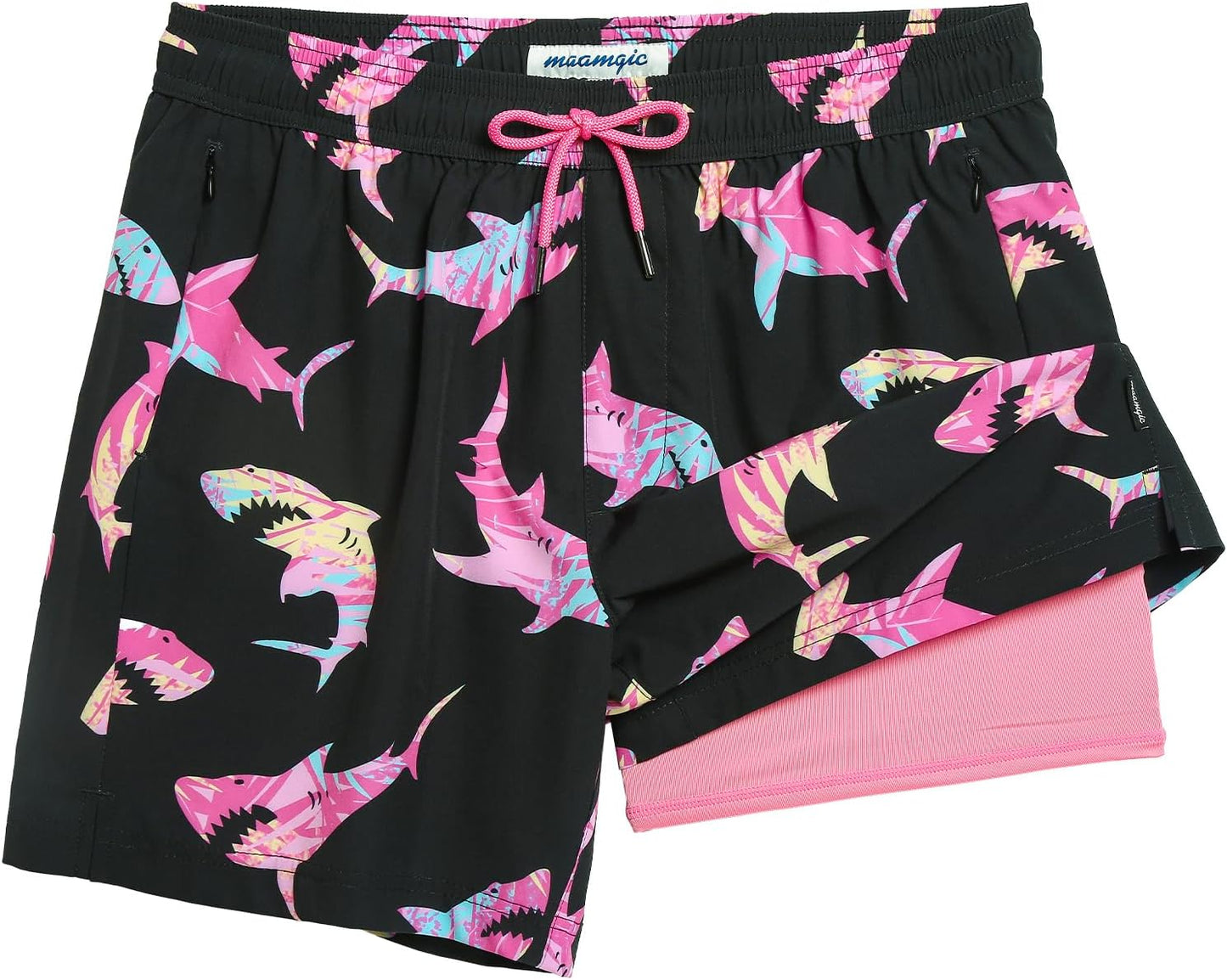 maamgic 5inch Mens Swim Trunks with Compression Liner Review