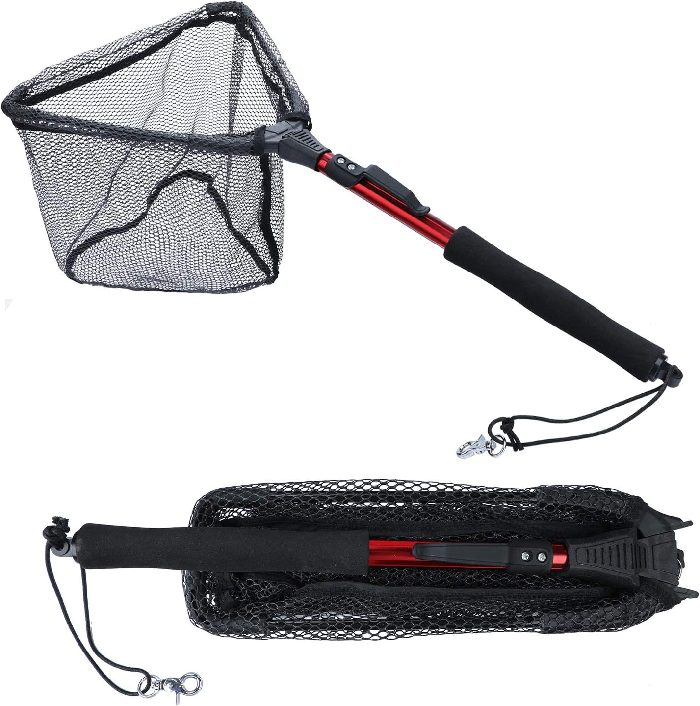 Sougayilang Foldable Fishing Net - Easy Fish Catch & Release