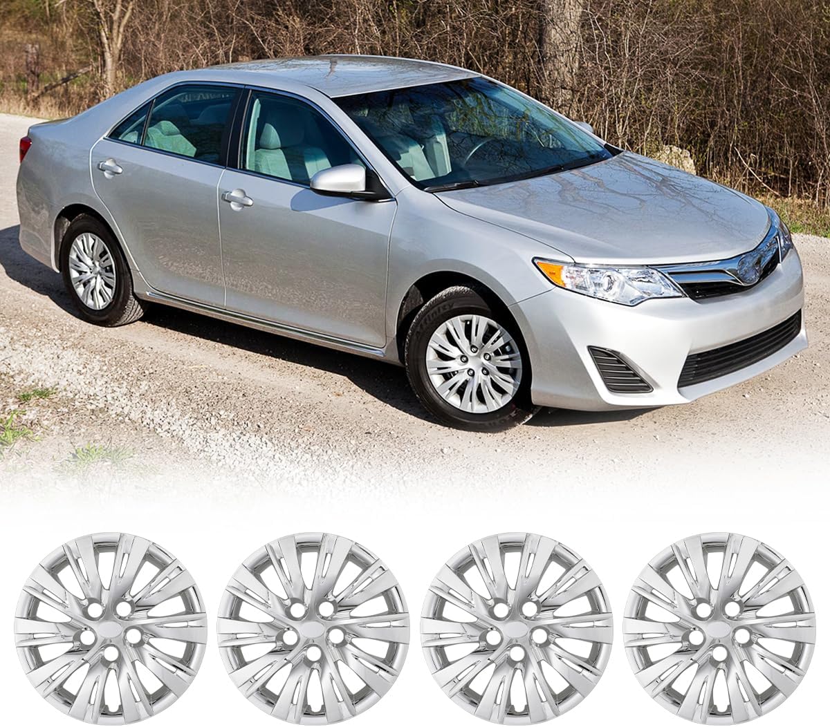 16-Inch Hubcaps for 2012-2014 Toyota Camry - Durable & Stylish