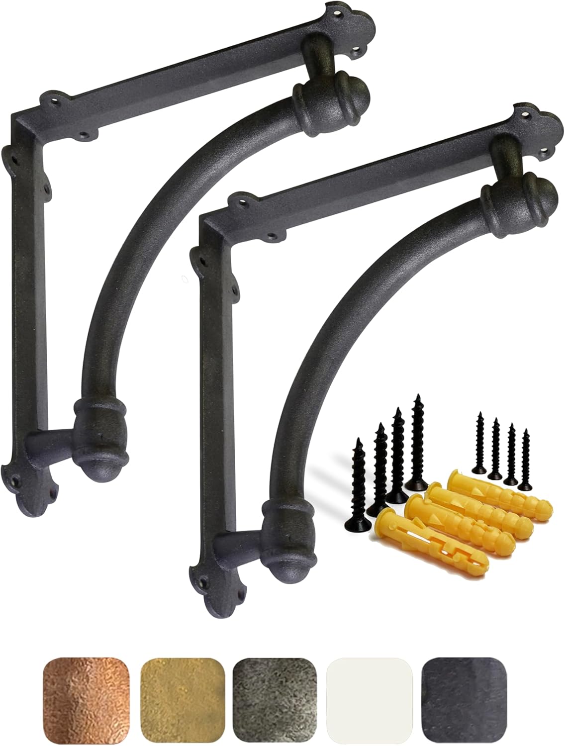 NACH Decorative Shelf Brackets for Heavy Duty Wall Shelving