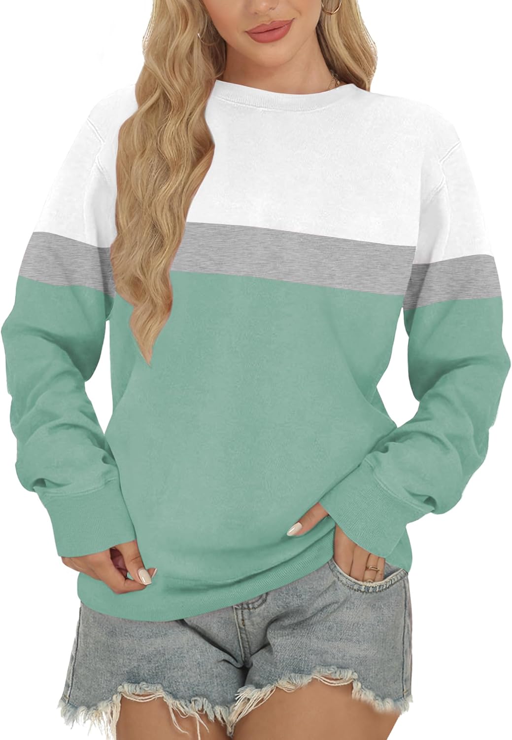 Cute & Comfy Crewneck Sweatshirt by ZENUTA