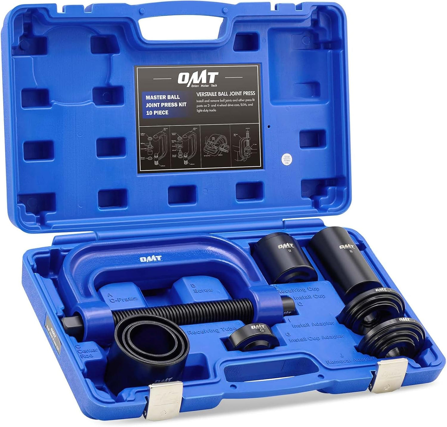 Orion Motor Tech Ball Joint Press Kit for 2WD and 4WD Vehicles