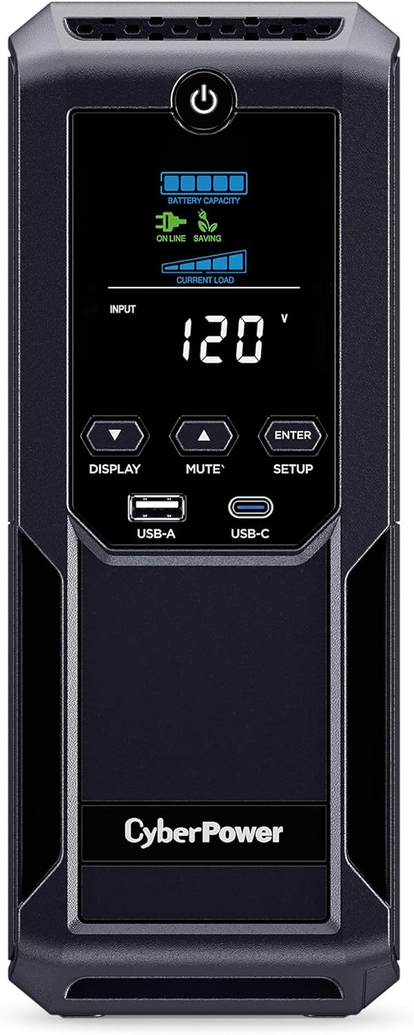 CyberPower CP1350AVRLCD3 Intelligent LCD UPS System Review