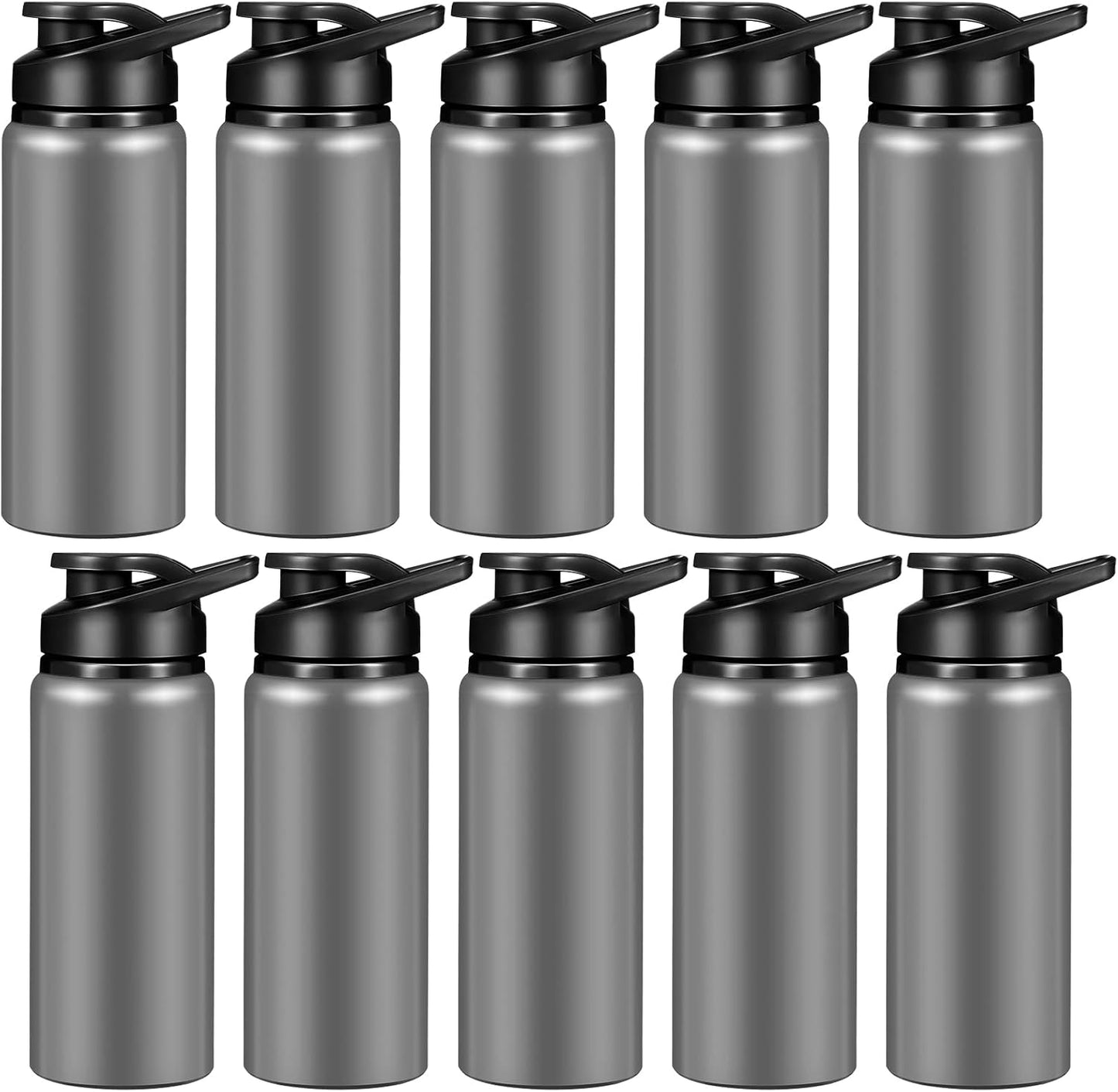 20 oz Aluminum Reusable Water Bottles for Gym and Travel