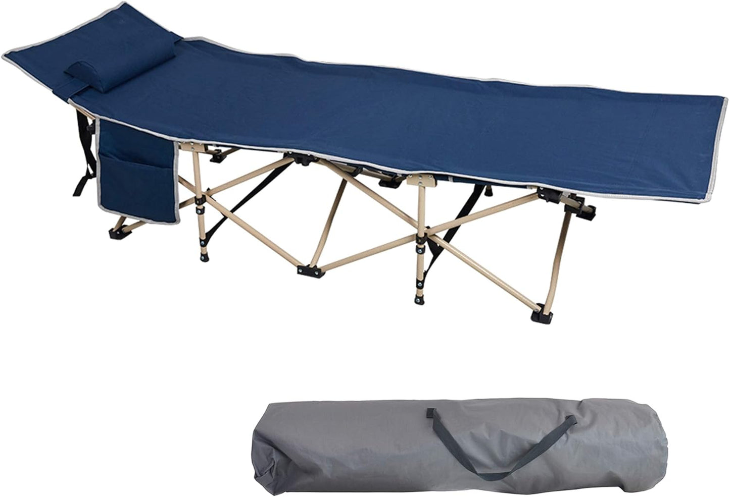 Portable Camping Cot for Deep Sleep