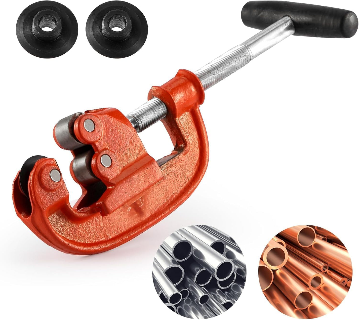 Professional Pipe Cutter Tool for 1-3 in Pipes with Blades